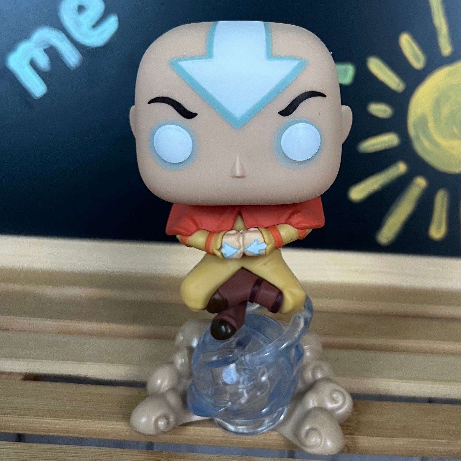 Funko Pop! Avatar The Last Airbender Aang on Airscooter Glow