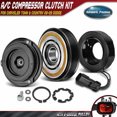 A/C Compressor Clutch Kit for Chrysler Town & Country 08-09 Dodge Grand Caravan