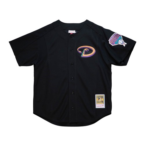

MITCHELL - NESS MLB AUTHENTIC BP JERSEY - JERSEY DIAMONDBACKS 2003 RANDY JOHNSON, Черный