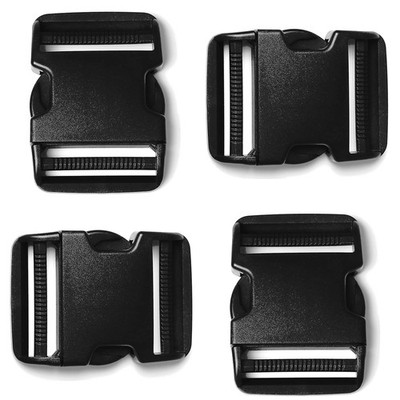 TXSN Fibbia a sgancio laterale da 5,1 cm doppia plastica resistente re