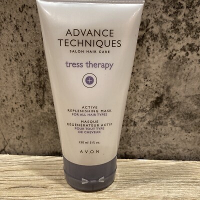 Avon Advance Techniques Tress Therapy Active Replenishing Mask All Hair Types