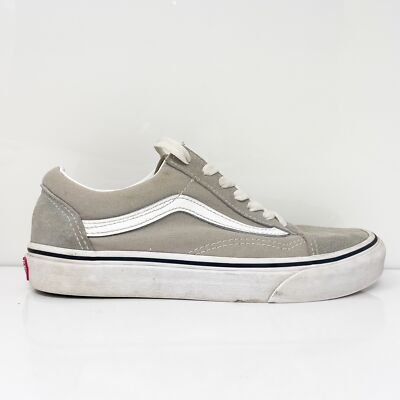 

Vans Unisex Off The Wall 508357 Серые повседневные туфли Кеды Размер M 6 W 7.5, Серый, Off The Wall