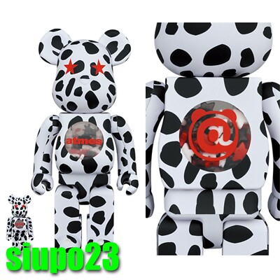 BE@RBRICK - BE@RBRICK atmos Dalmatian 100％ & 400％ Medicom 400% + 100% Bearbrck ~ Atmos Dalmatian Be@rbrck | eBay