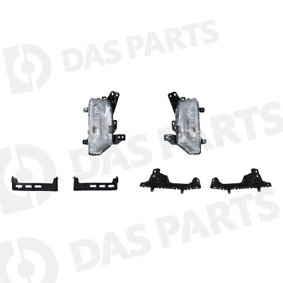 For 2022 2023 Chevy Chevrolet Equinox LT Front Bumper Cover Grille Fog Lights