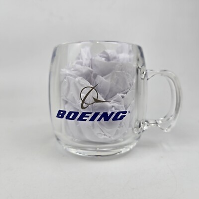 Boeing Double Wall Durable Clear Acrylic Coffee Cup Mug