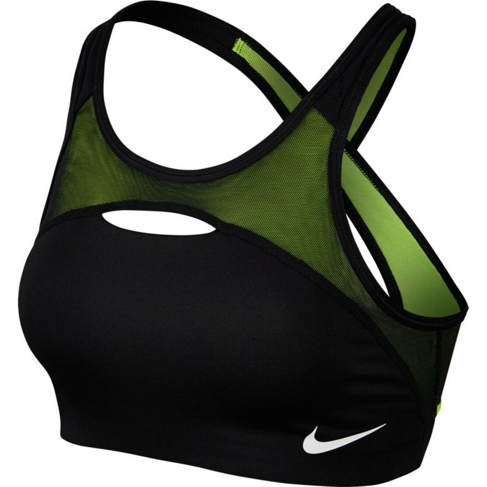 Nike Womens Pro Classic Swoosh Modern Dri Fit Sports 856248