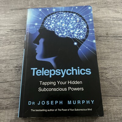 TELEPSYCHICS By Joseph Murphy Ppbk  Book Subconscious Tele-physic Powers How-to