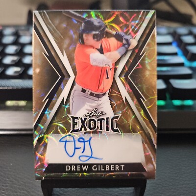 2023 Leaf Exotic Rookie Drew Gilbert Auto Deer Scope  3/5