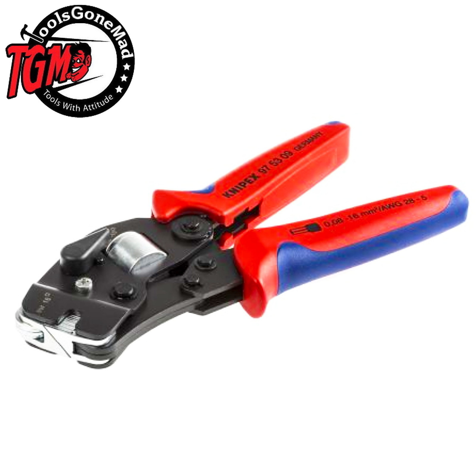 KNIPEX SELFADJUSTING CRIMPING PLIERS CRIMPERS END SLEEVE FERRULES