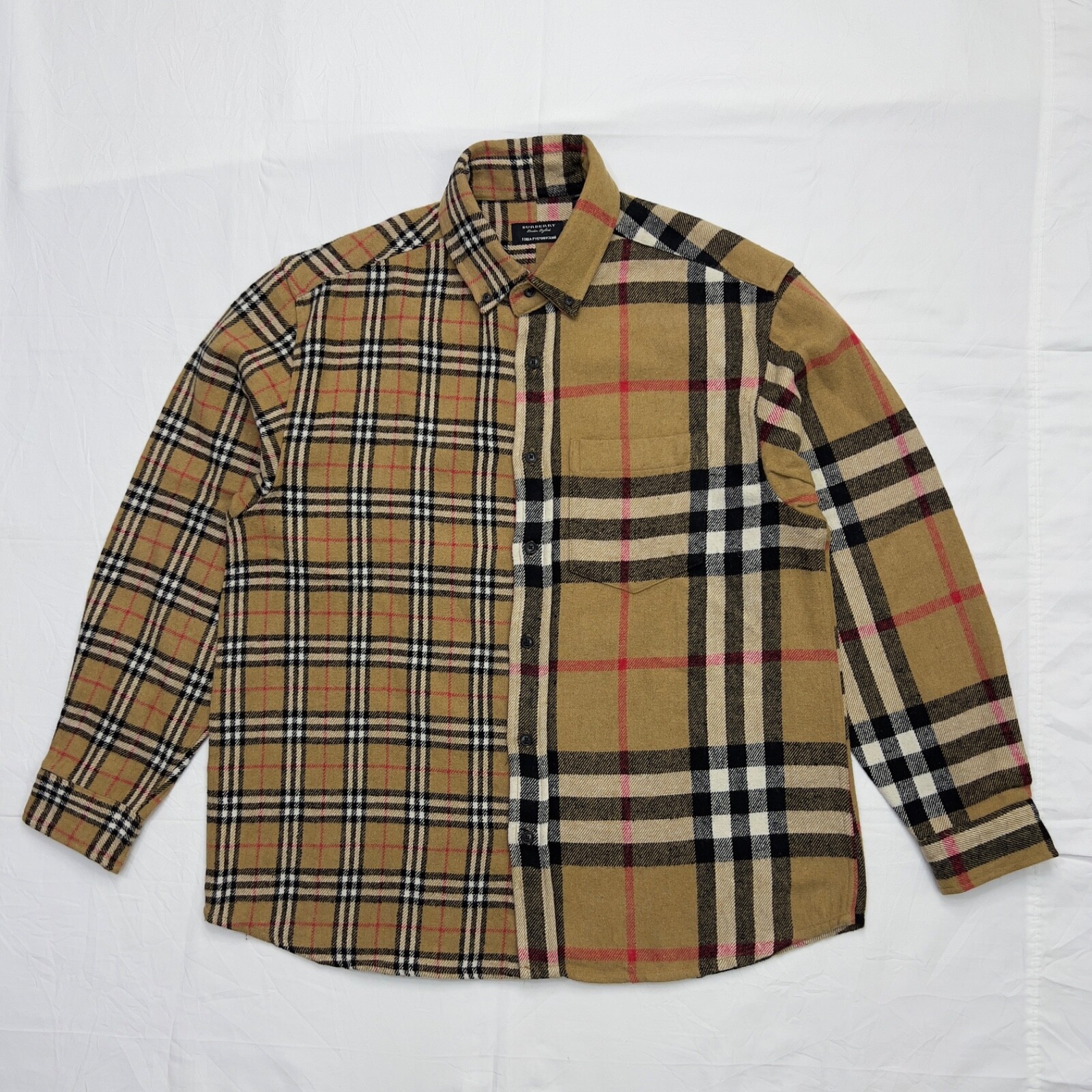 Burberry x Gosha Rubchinskiy Check Split Flannel | eBay Burberry x Gosha Rubchinskiy Check Split Flannel | eBay