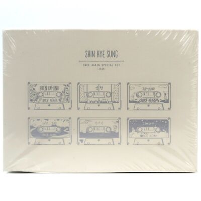 Shin Hye Sung Once Again Special Kit Goods Set 2015 Sealed Shinhwa [read]