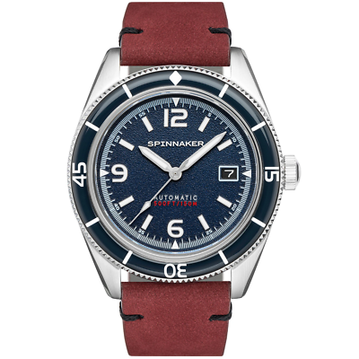 Pre-owned Spinnaker Fleuss Automatic Prussian Blue