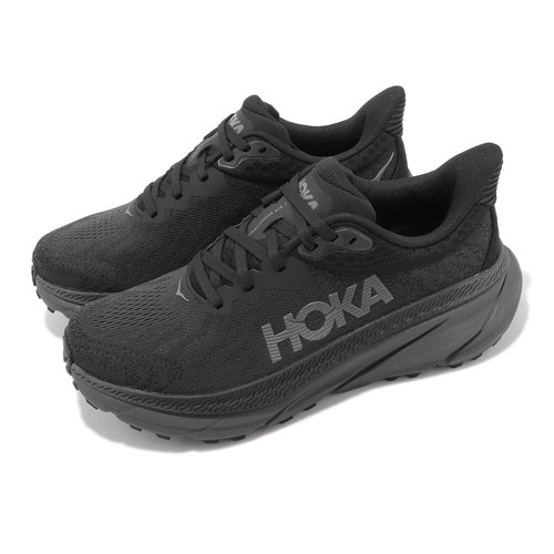 Женские кроссовки Hoka Challenger ATR 7 D Wide Black Grey All Terrain Running 1134500-BBLC