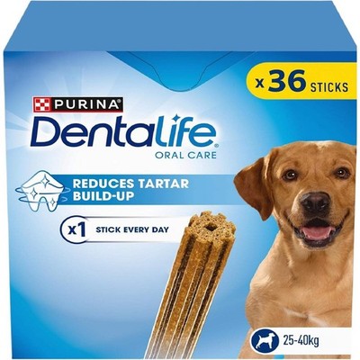DENTALIFE LARGE DOG - (25-40kg) - Purina Dog Dental Sticks Oral Care Pet Chews