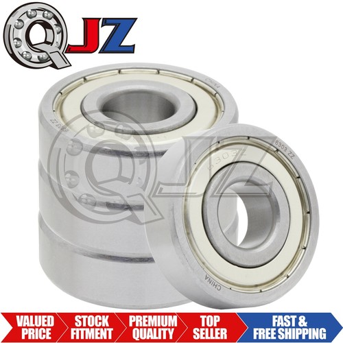 ぺぺ 4-Pk] 6303-ZZ Radial/Deep Groove Ball Bearing 17mm x 47mm x 14mm