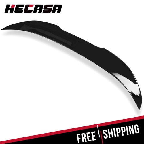 FOR 11-17 BMW F10 535i 535d 550i M5 Gloss Black PSM Style Rear Spoiler Lip Wing