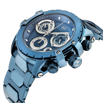 NOVE NOVE MODENA CHRONOGRAPH BLUE WATCH - BRAND