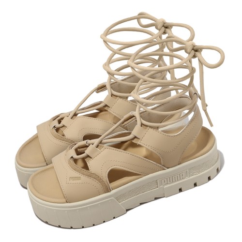 

Puma Mayze Sandal Laces Wns Granola Frosted Ivory Женские сандалии 388950-01, Бежевый, Mayze Sandal Laces Wns