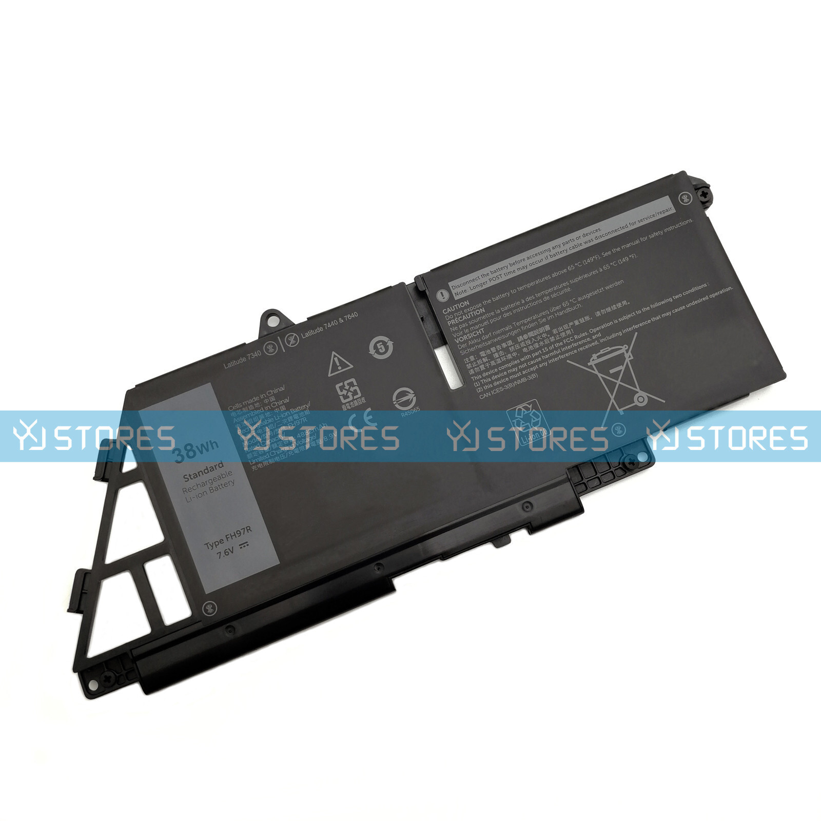 DELL ノートパソコンバッテリー FH97R Latitude Dell OEM Latitude 7440 7340 7640 38Wh 2-cell Battery FH97R