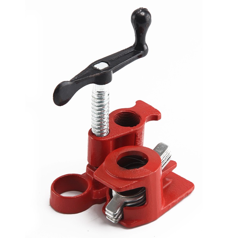 3/4'' Professional Wood Gluing Pipe Clamp Woodworking Cast Iron Heavy
