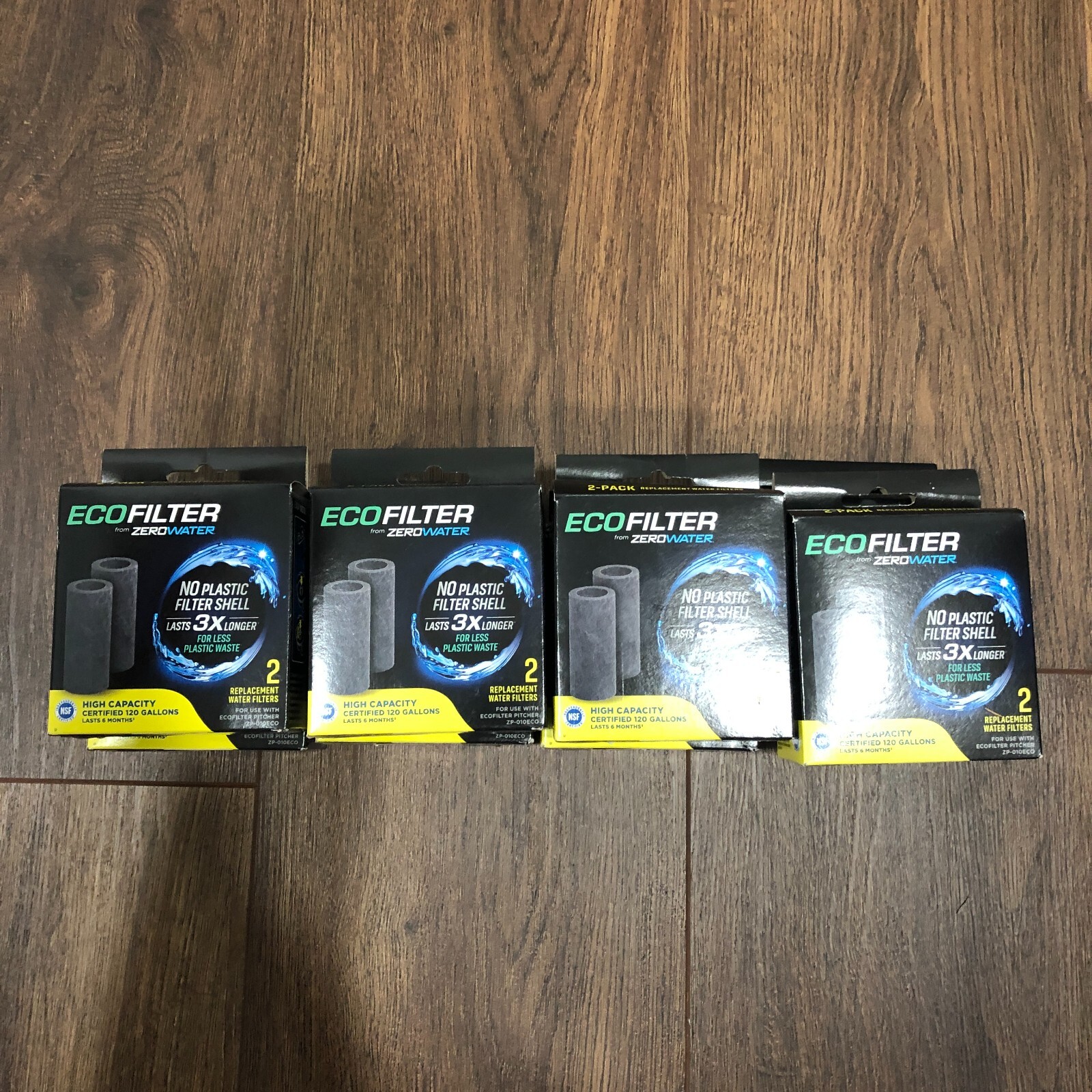 From Zero Water 2-pack Replacement Filters Lot Of 8