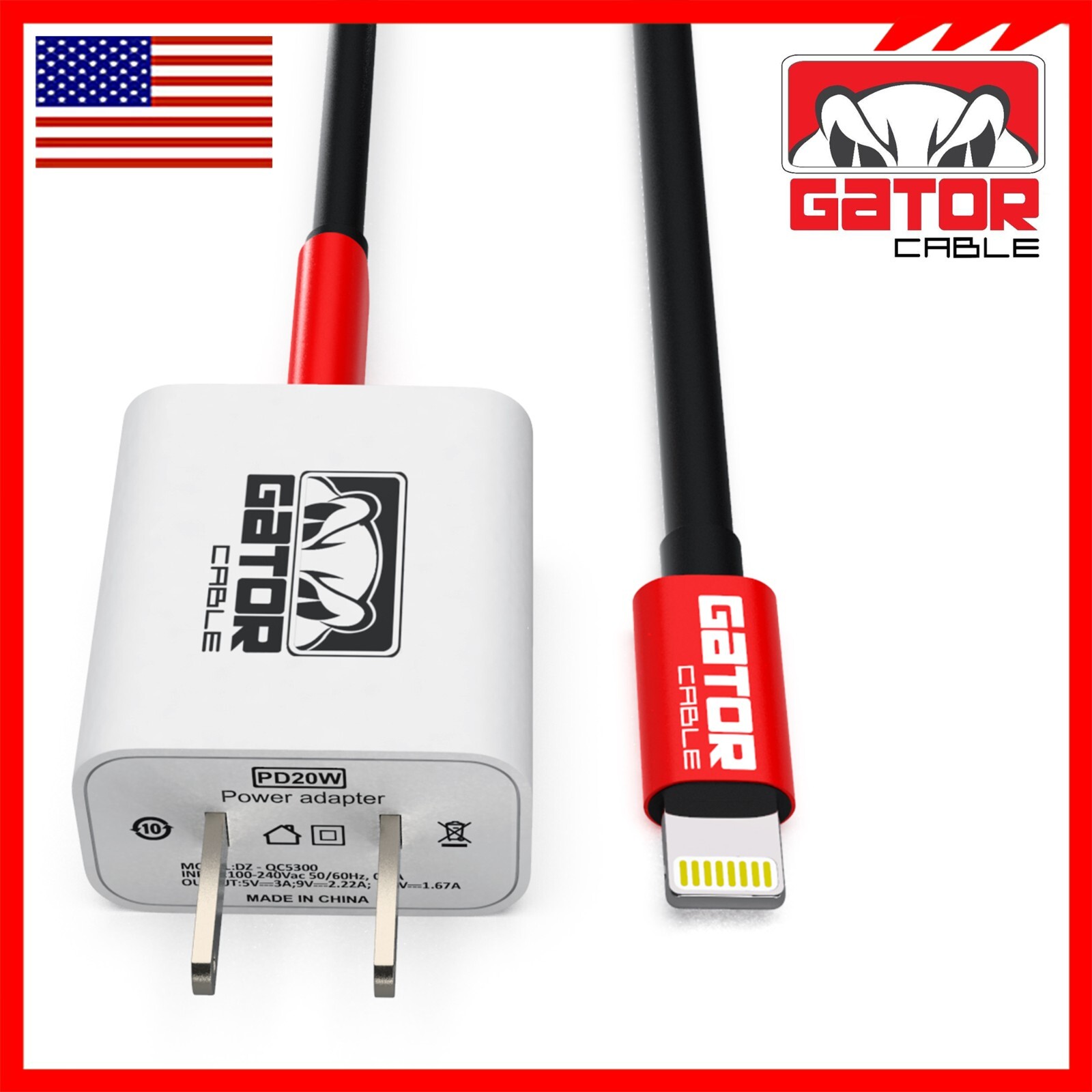 USB-C Charge Cable PD 20W Wall Charger For iPhone 8 X XR XS 11 12 13 14 Pro Max