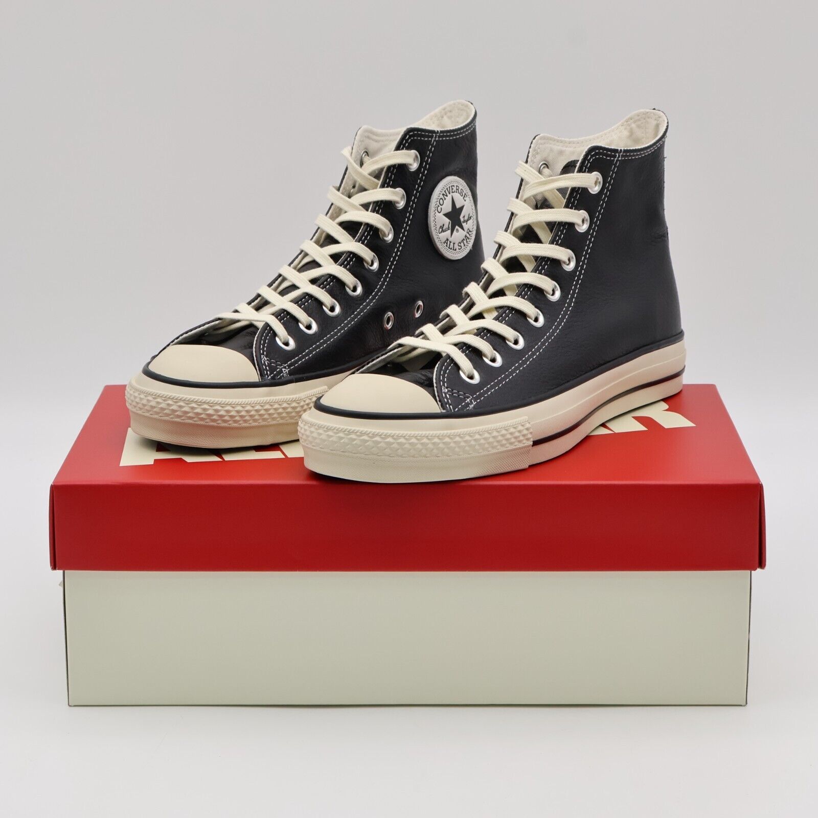 31312810 Converse Leather All Star J Hi Black (Men's) 31312810 Converse Leather All Star J Hi Black (Men's)