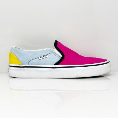 

Vans Womens Off The Wall 721356 Розовые повседневные кроссовки, размер 6, Розовый, Off The Wall