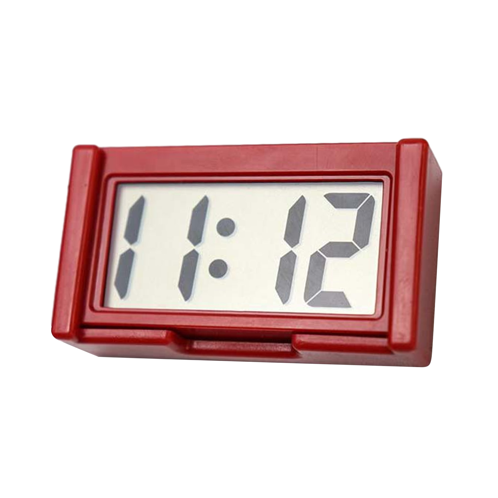 Mini Digital Clock Large Screen Car Clock Dashboard Self Adhesive Mini Clock