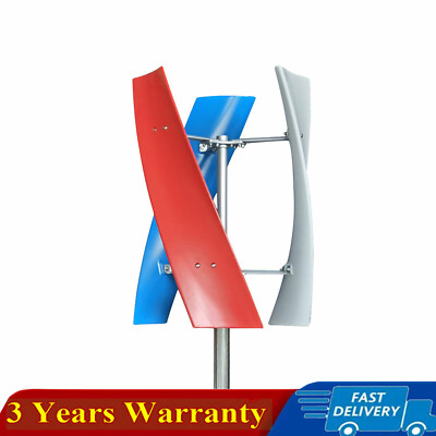 500W DC 24V Wind Turbine Generator Kit w/ Charge Controller Windmill Power USA