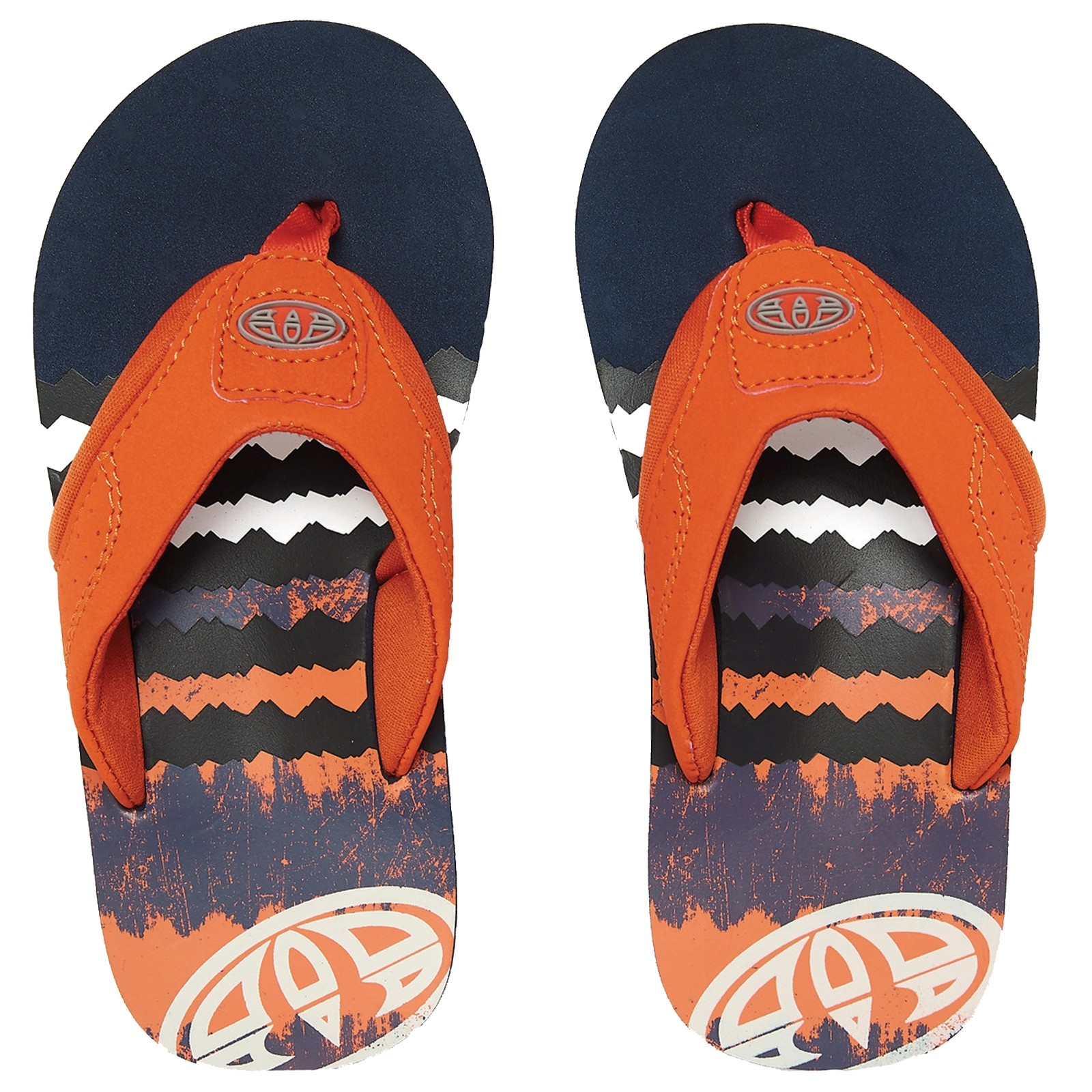 boys animal flip flops