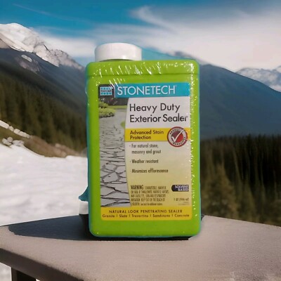 Stonetech Heavy Duty Exterior Sealer 1 Quart (946 ml) New, Sealed