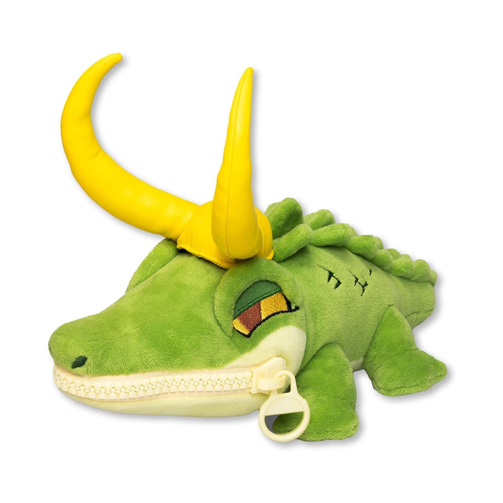 Плюшевый аллигатор Quantum Mechanix Marvel Локи на молнии, НОВЫЙ В НАЛИЧИИ