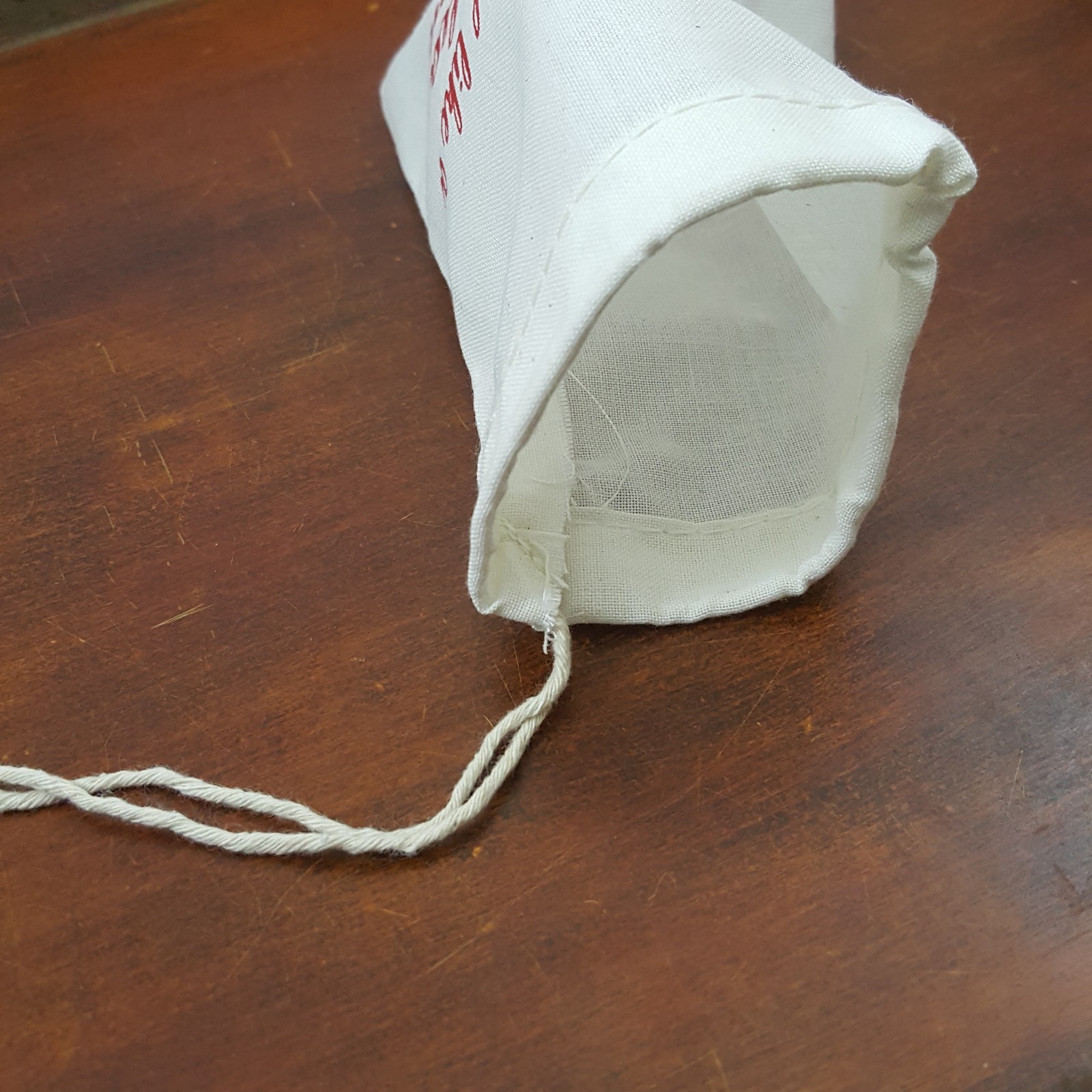 Cotton muslin bags 4 X 6 drawstring sack lot of 10 It seemed like a good idea