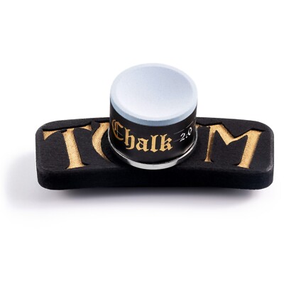 Taom Magnetite Combo Billiard Chalk Holder & Pool Chalk 2.0 Blue in Branded Box