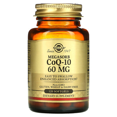 Megasorb CoQ-10, 60 mg, 120 Softgels