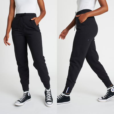 KIT AND ACE Women PACIFIC COAST Sweat Pants Joggers High Waisted Drawstring  XS