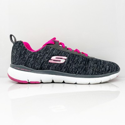 

Skechers Womens Flex Appeal 3.0 13067 Черные кроссовки для бега Размер 7.5, Черный, Flex Appeal 3.0