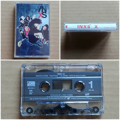 INXS X CASSETTE ROCK POP Atlantic Records 1990 Suicide Blonde
