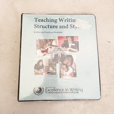 NEW IEW Teaching Writing: Structure and Style Notebook Andrew Pudewa Homeschool