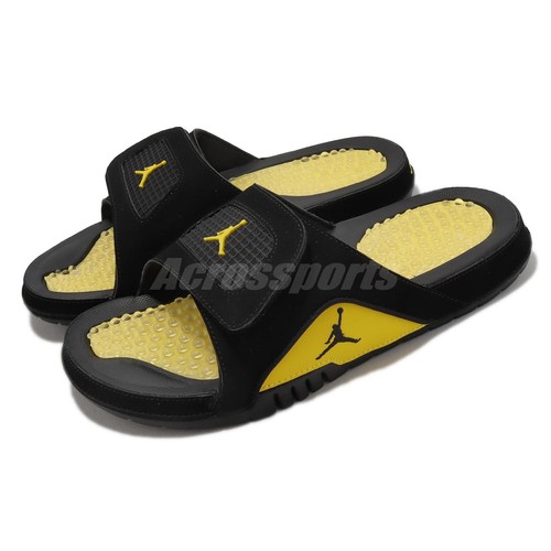 

Мужские сандалии Nike Jordan Hydro IV Retro Thunder Black Yellow 532225-017, Черный, Jordan Hydro Iv Retro