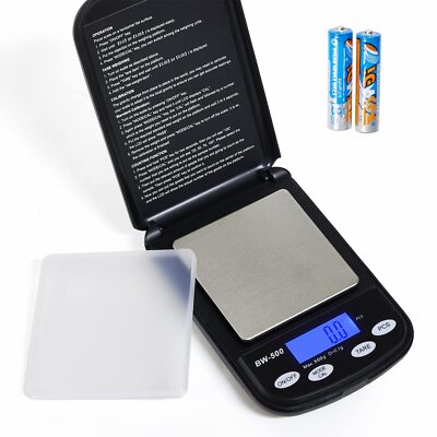Weigh Gram Scale Digital Pocket Scalejewelry Scale Food Scale500gx0.1gdigital Ki
