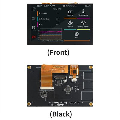 For VORON Raspberry Pi 3D Printer HDMI5 HDMI Touch Screen MIPI LCD 5'' DSI Screen