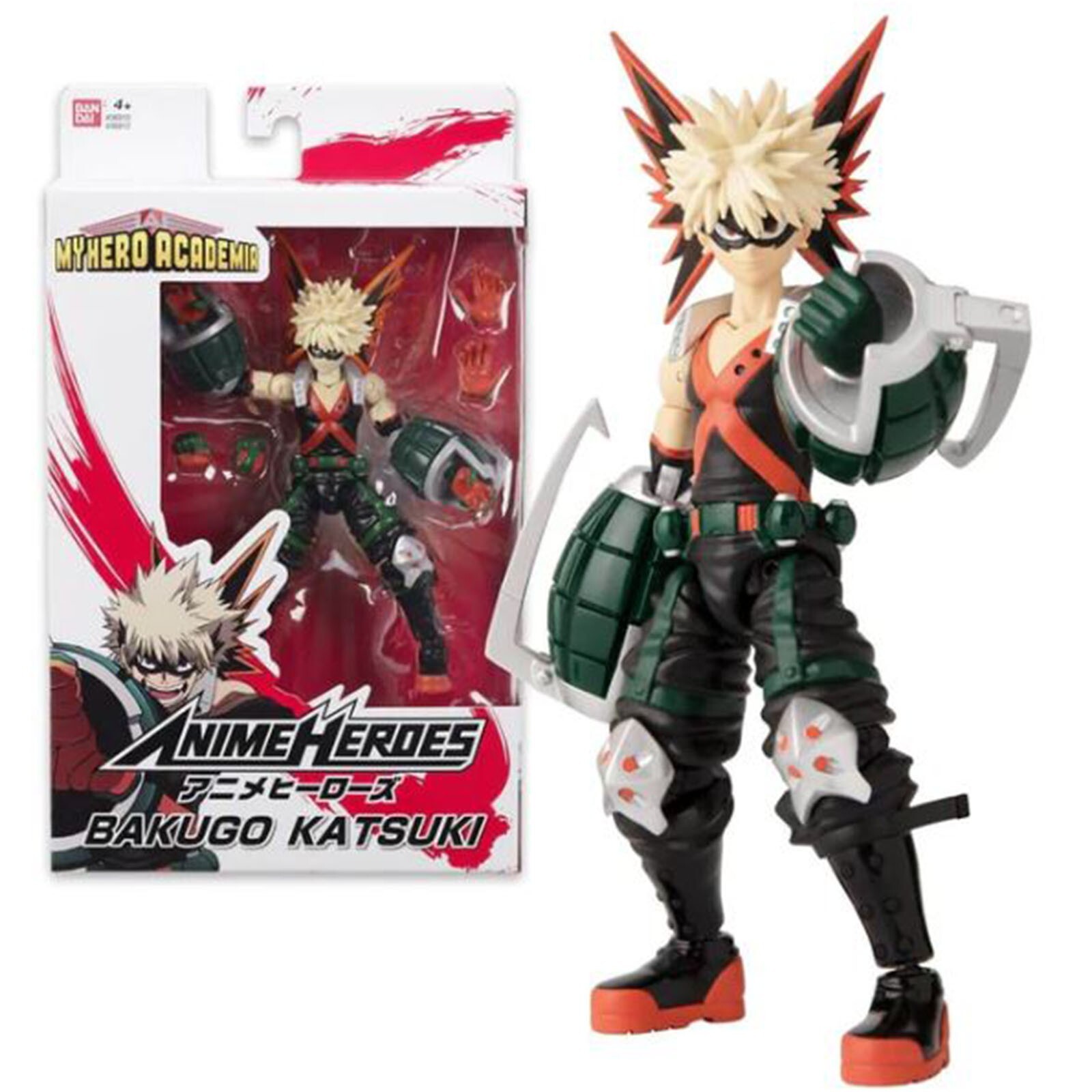 Bandai My Hero Academia Аниме Герои Волна 1 Кацуки Бакуго Фигурка героя НОВАЯ