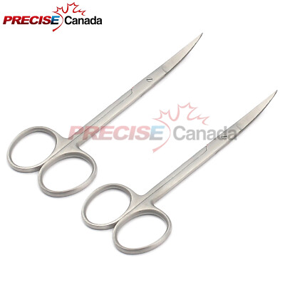 Or Grade 2 Iris Scissors 4.5'' Curved Dental Surgical Instruments
