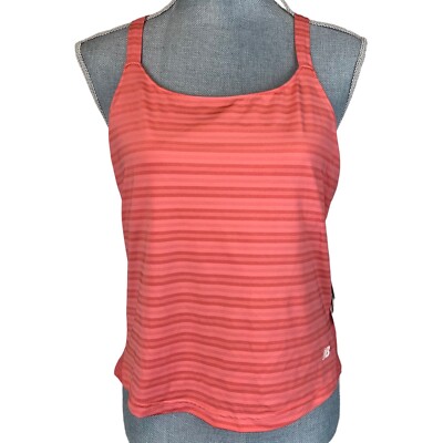 NEW BALANCE   Athletic Workout Top w/ Built-In Shelf Bra   Size X-Large   NWT