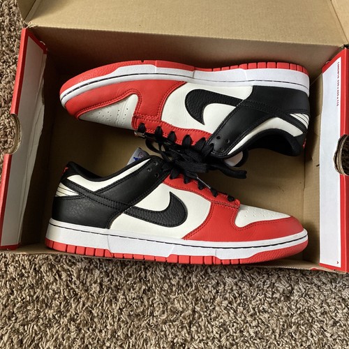 Size 9.5 - Nike Dunk Low EMB x NBA 75th Anniversary - Bulls