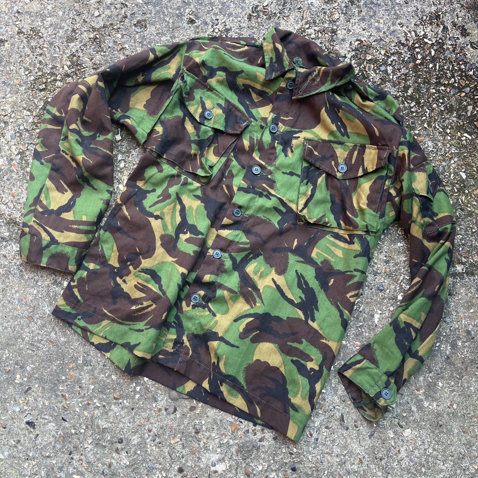 トップス NigelCabourn 40s BRITISH ARMY SHIRT CAMO Camo pattern is making a comeback》UTILITY OVERSHIRT – Nigel