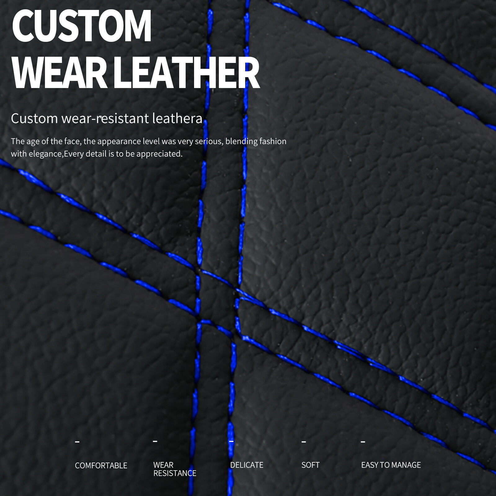 For Honda Accord 2/5 Car Seat Cover Full Set Front + Rear Cushion PU