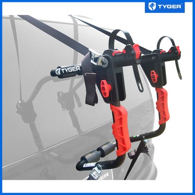 TYGER Deluxe 1-bike Trunk Mount Black Carrier Rack For Sedan/Hatchback/SUV/Van